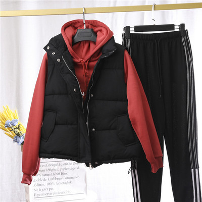 Sport és hétköznapi női mellény gombokkal