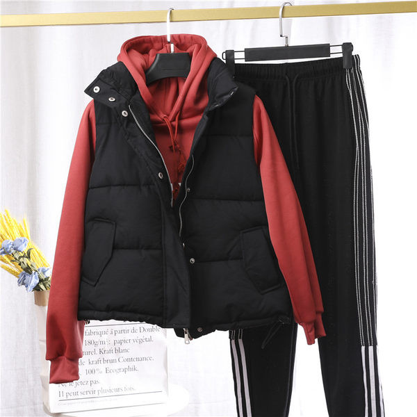 Sport és hétköznapi női mellény gombokkal