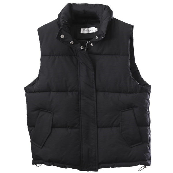 Sport és hétköznapi női mellény gombokkal