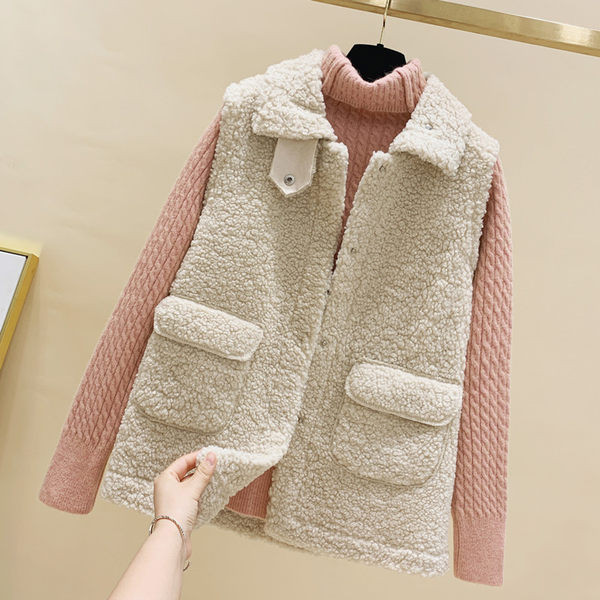 Modern pehelymellény zsebekkel