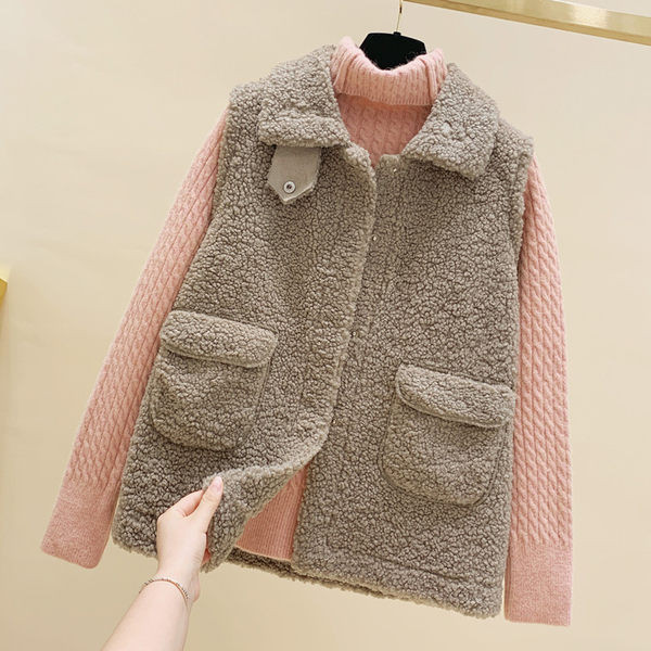 Modern pehelymellény zsebekkel