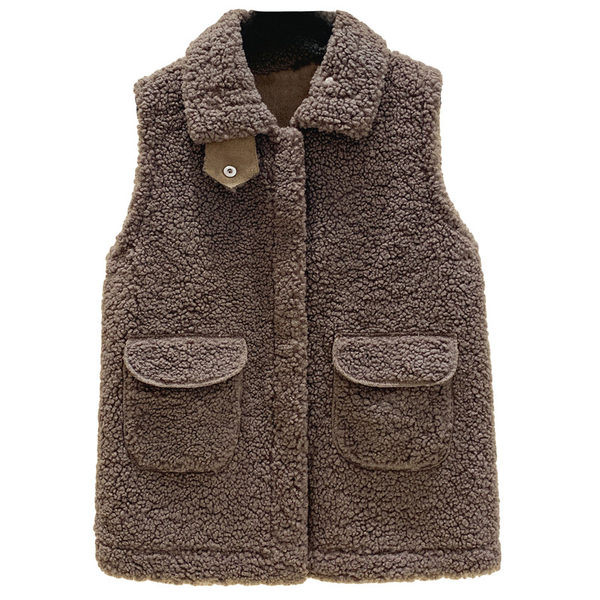 Modern pehelymellény zsebekkel