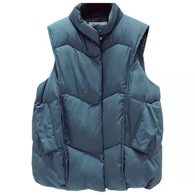 Naiste puuvillasest vestist lai lukuga mudel