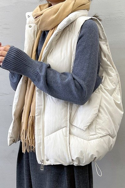 Naiste puuvillasest vestist lai lukuga mudel