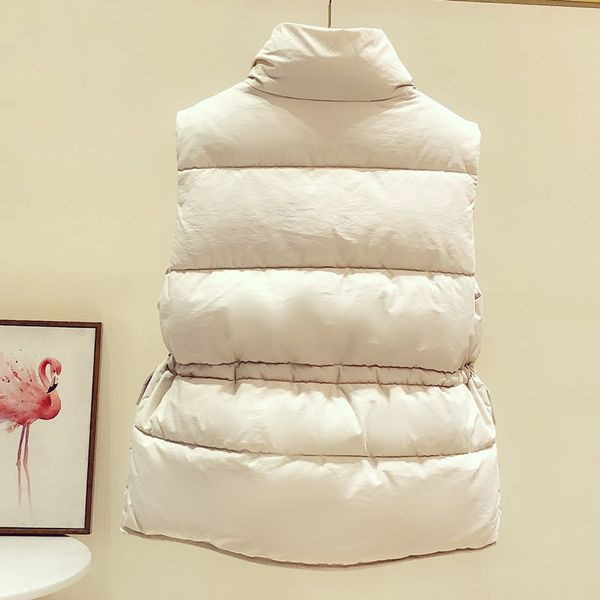 Kolmes värvitoonis taskute ja nööpidega naiste talvevest