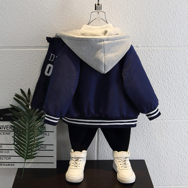 Dječja tekstilna bejzbol jakna sa natpisom