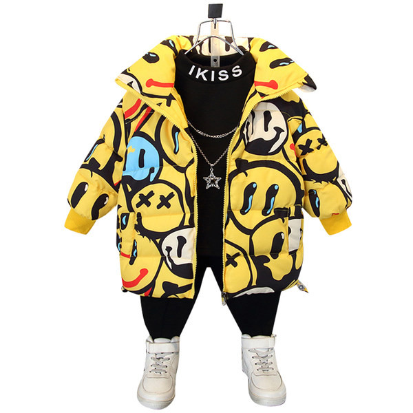 Elegantna dječja jakna za dječake s printom