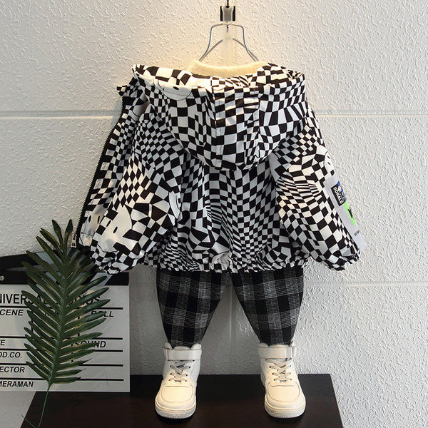 Dječja zimska jakna s toplom postavom i grbom