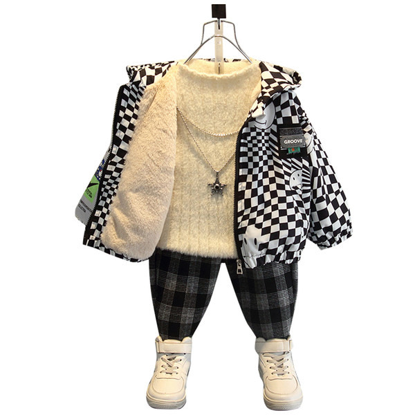 Dječja zimska jakna s toplom postavom i grbom