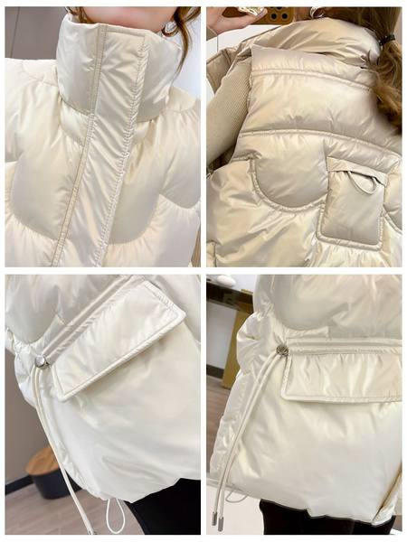 Női mellény magas gallérral és nyakkendővel - három színben