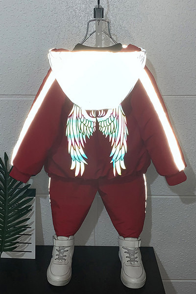 Fiú téli ruhák plusz bársony öltöny 2021 új külföldi stílusú baba téli ruhák divatos gyerek vastagító és meleg kétrészes öltöny