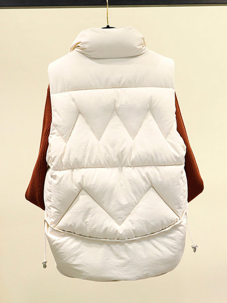 Női mellény zsebekkel és cipzárral három színben