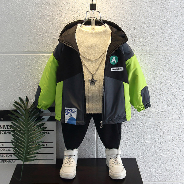 Gyermek téli kabát pehely béléssel - két színben