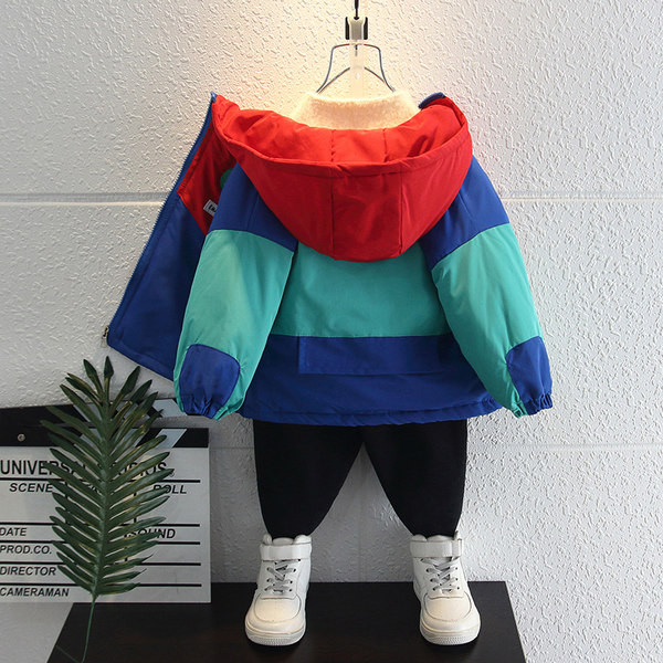 Gyermek téli kabát pehely béléssel - két színben