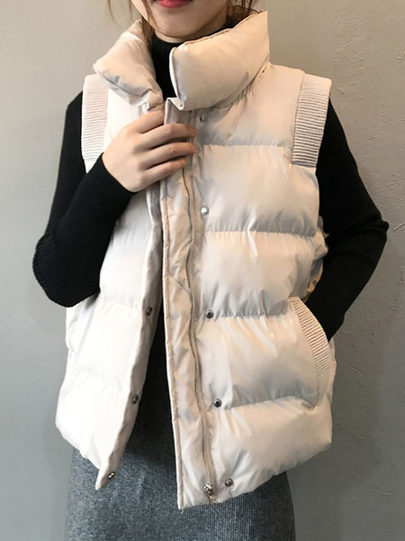 Široki prsluk s džepovima i elastikom