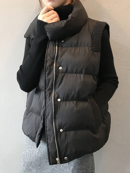 Široki prsluk s džepovima i elastikom