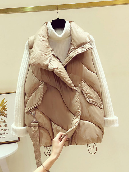 Καθημερινό γιλέκο με τσέπες και κορδόνια