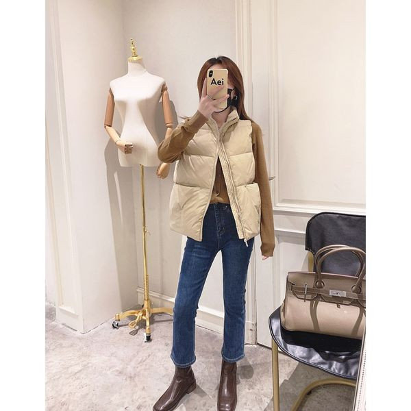 Lai vest kõrge kraega