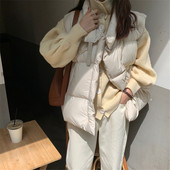 Naiste lai vest kahes värvitoonis