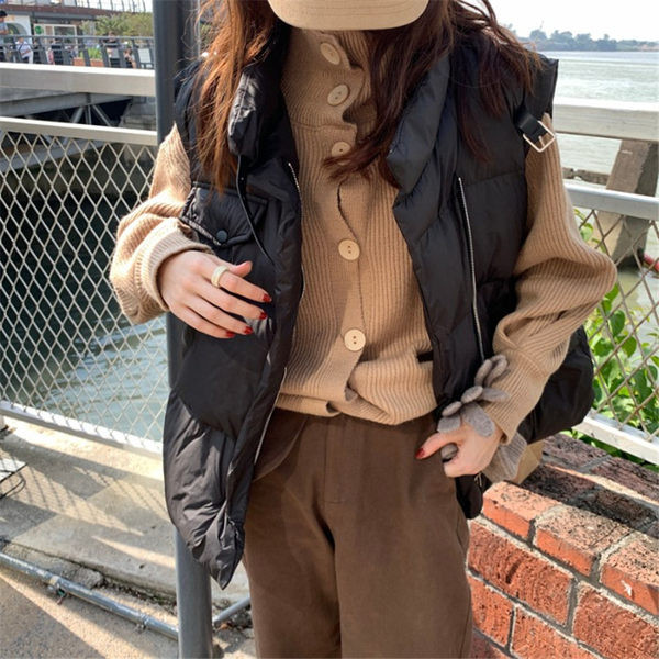 Naiste lai vest kahes värvitoonis