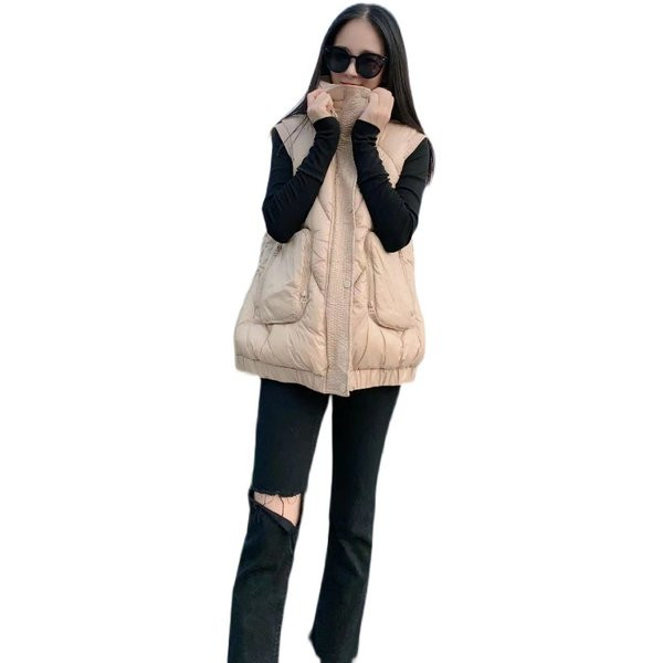 Női mindennapi mellény felirattal