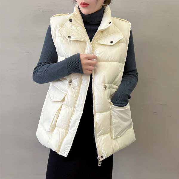 Napi téli mellény gombokkal