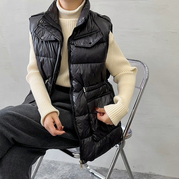 Napi téli mellény gombokkal