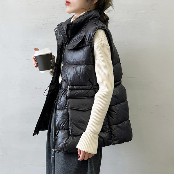 Napi téli mellény gombokkal