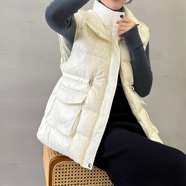 Napi téli mellény gombokkal