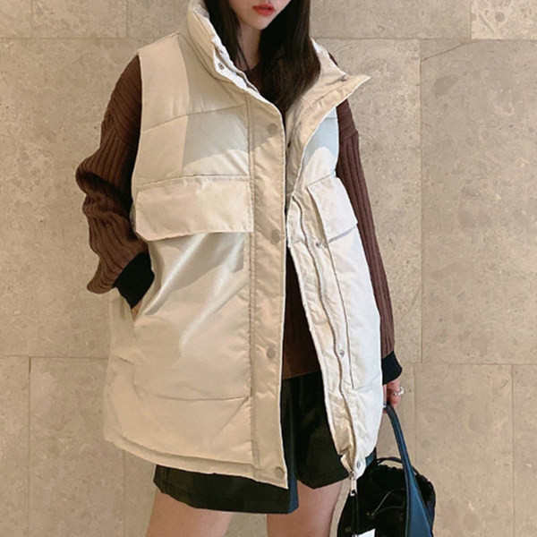 Napi mellény zsebekkel