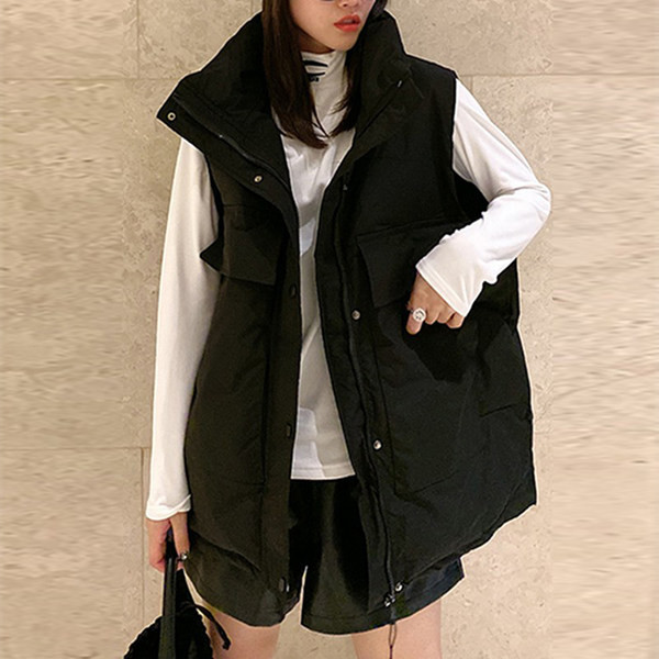 Napi mellény zsebekkel