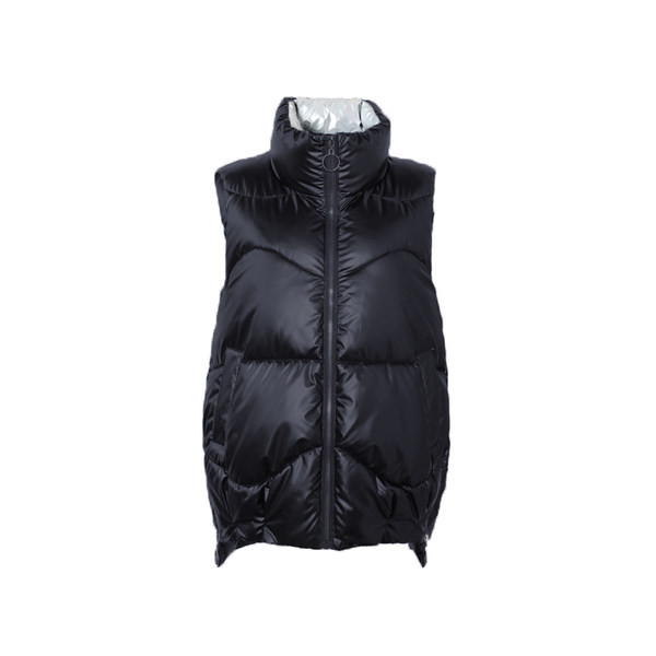 Naiste lai asümmeetriline lukuga vest