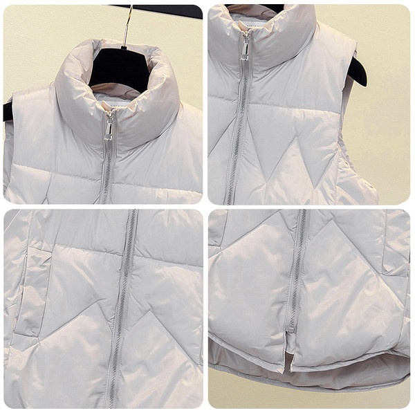 Γυναικείο γιλέκο με φερμουάρ και κουκούλα