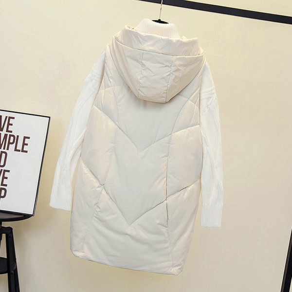 Naiste pikk kapuutsiga vest