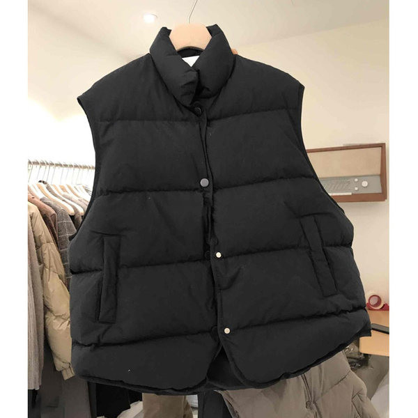 Γυναικείο φαρδύ γιλέκο κατάλληλο για φθινόπωρο και χειμώνα