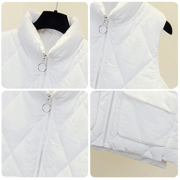 Stiilne naiste vest taskute ja lukuga