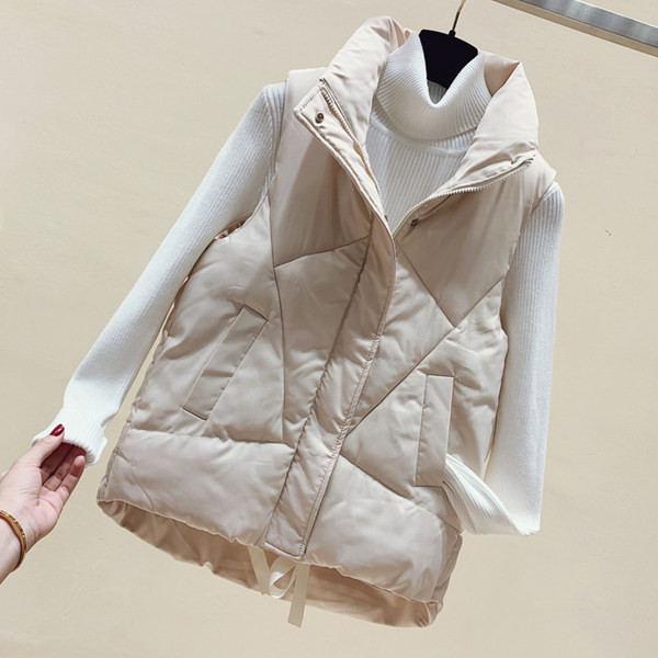 Napi mellény gombokkal és cipzárral