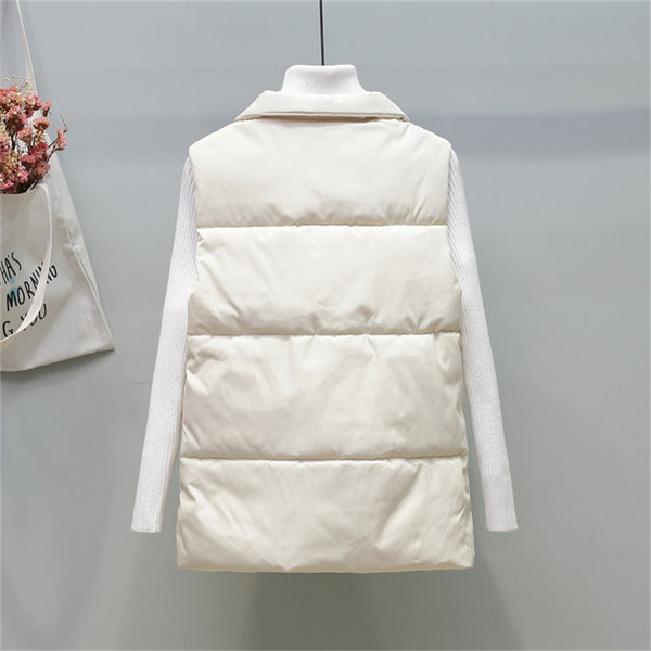 Γιλέκο φθινοπώρου-χειμώνα με μεγάλες τσέπες