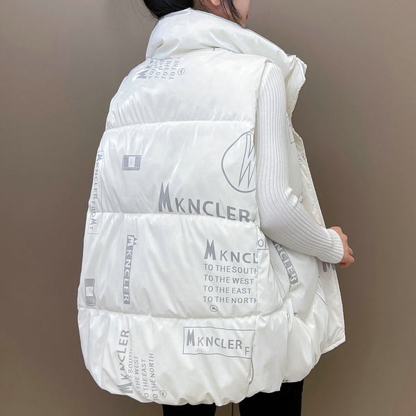 Új modell női mellény rátéttel - fehér és fekete