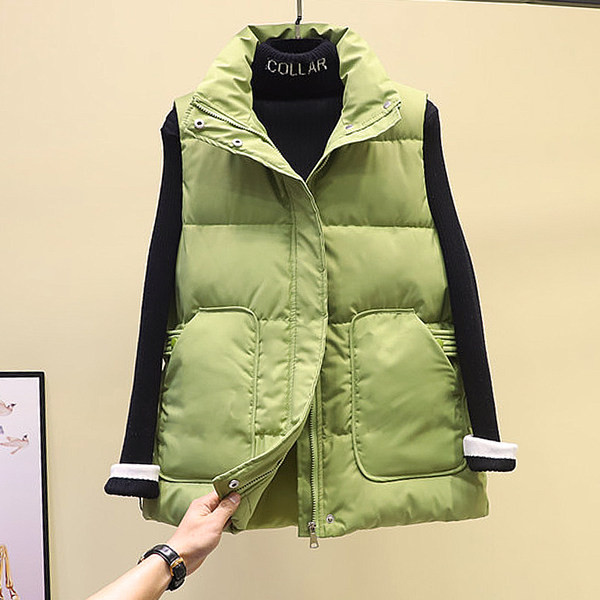 Νέο μοντέλο γυναικείου γιλέκου με τσέπες - πολλά χρώματα