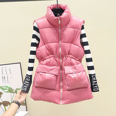 Kõrge kraega vabaaja naistevest - kolme värvi