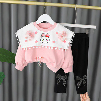 Moodne komplekt tüdrukutele sääristest ja pluusist - mitme mudeliga