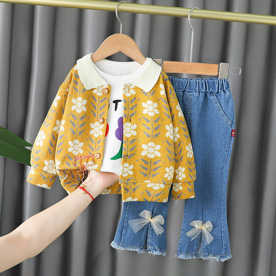 Új modell három részből álló gyerek szett lányoknak