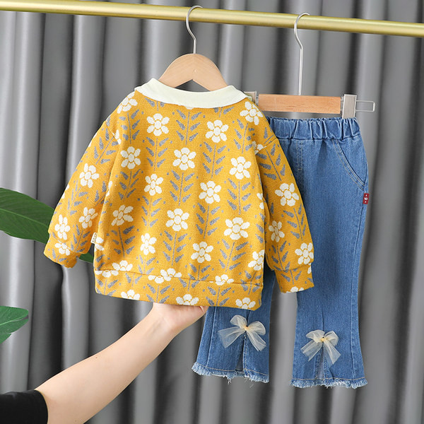 Új modell három részből álló gyerek szett lányoknak