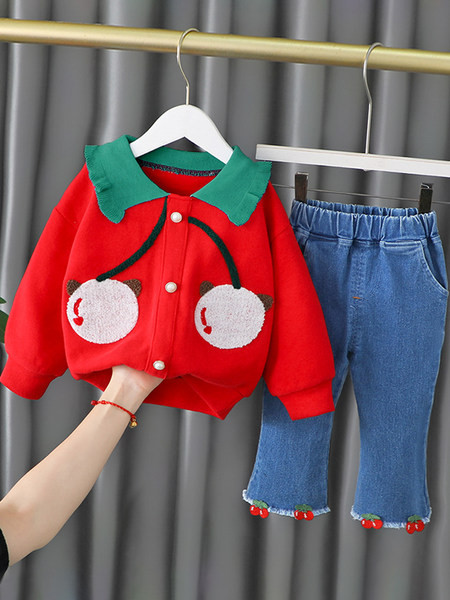 Gyerekkészlet kerek nyakkivágással, négy színben