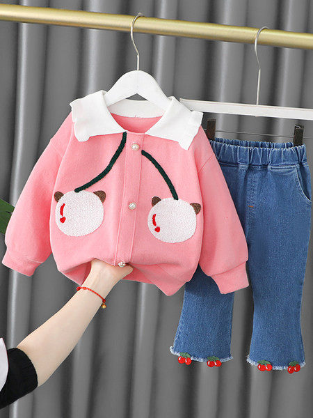 Gyerekkészlet kerek nyakkivágással, négy színben