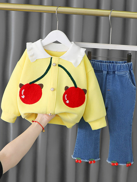 Gyerekkészlet kerek nyakkivágással, négy színben