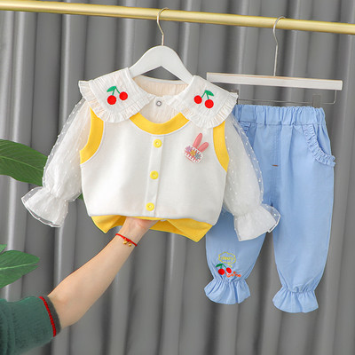 Három részből álló gyerekkészlet egy lánynak