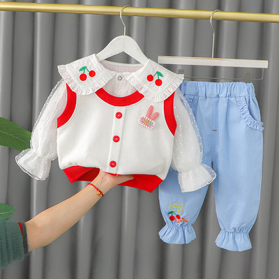 Három részből álló gyerekkészlet egy lánynak