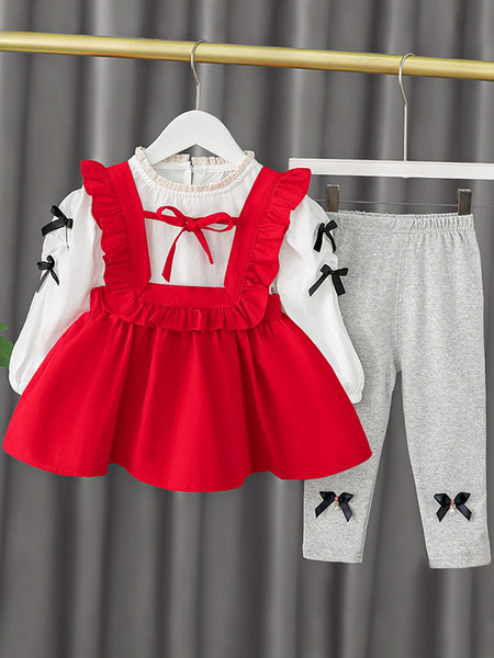 Dječji set iz dva dijela sa trakama